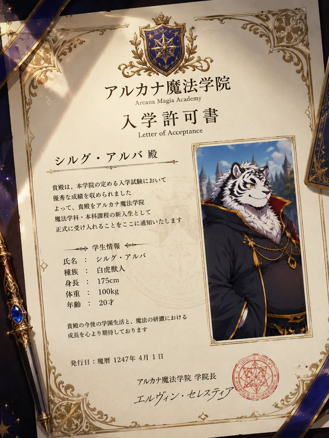 banjou03의 孤高の白銀と、名前のない魔法