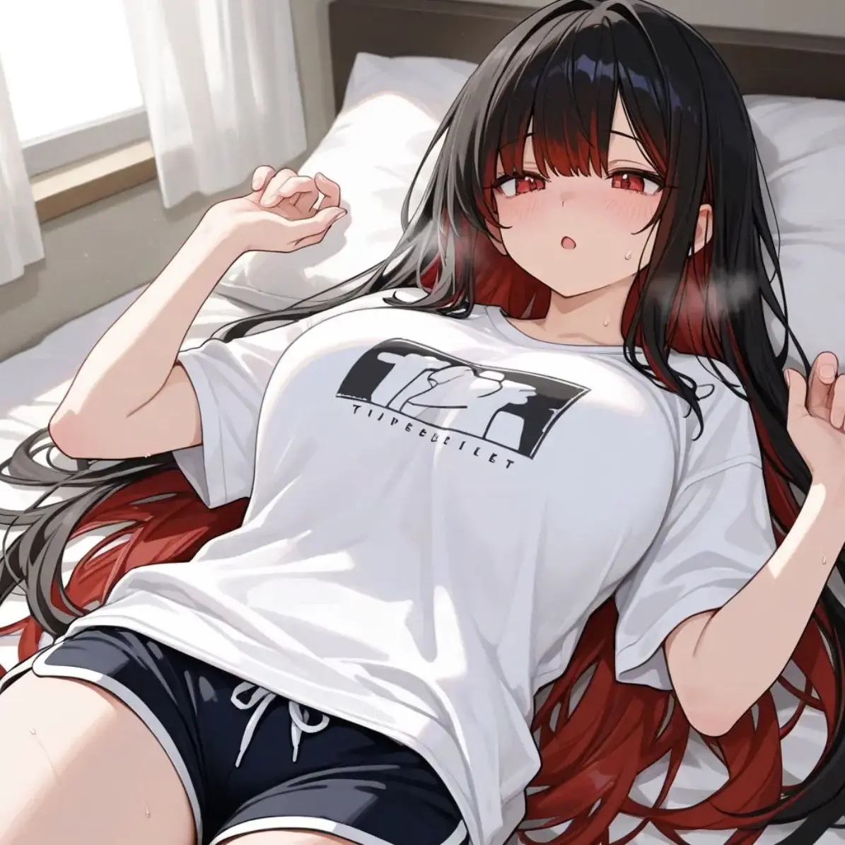 Spica777의 여름감기에 걸려버린 무방비한 여사친씨