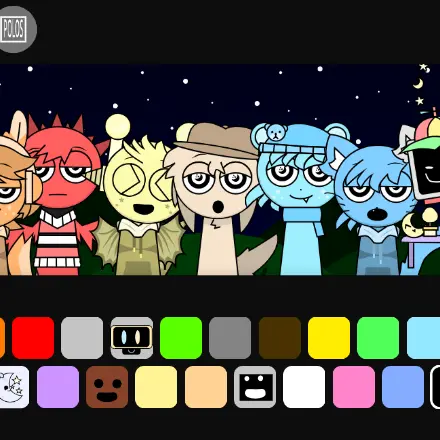 sprunkedsky의 ライカ、エアがいるスプランキーの世界線