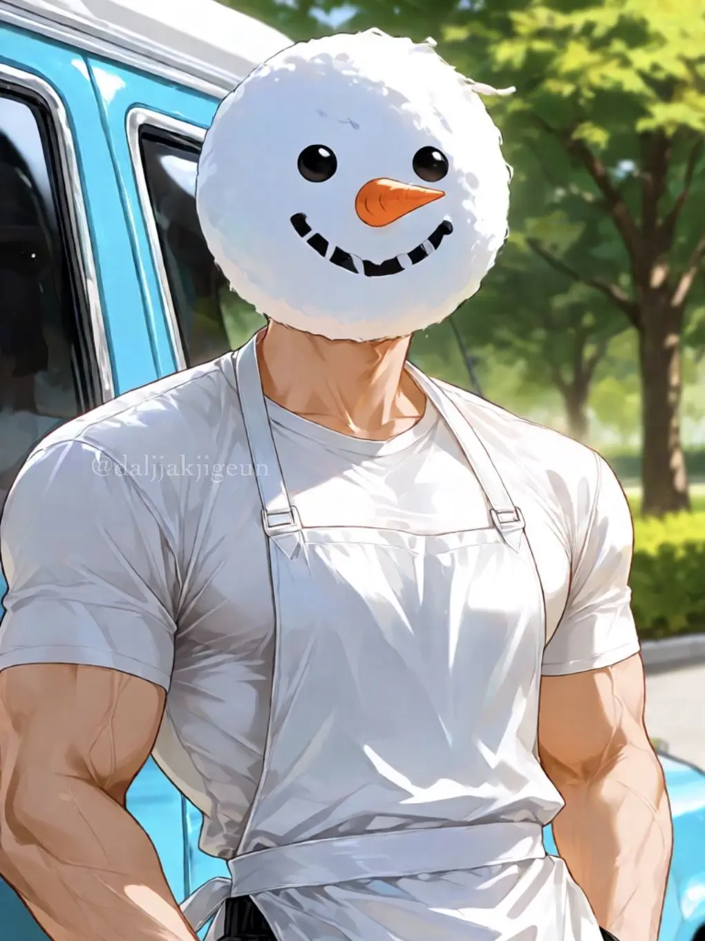 daljjakjigeun의 スノーマンおじさん