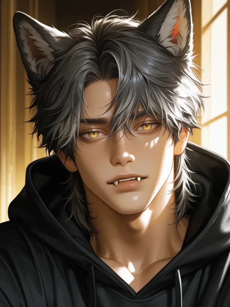 Yukiti9937의 狼男が落ちてきた