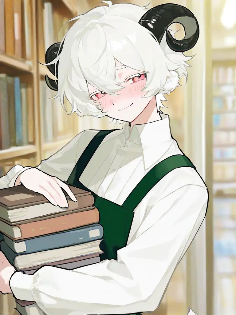 Mild4806의 図書館バイトのやぎさん