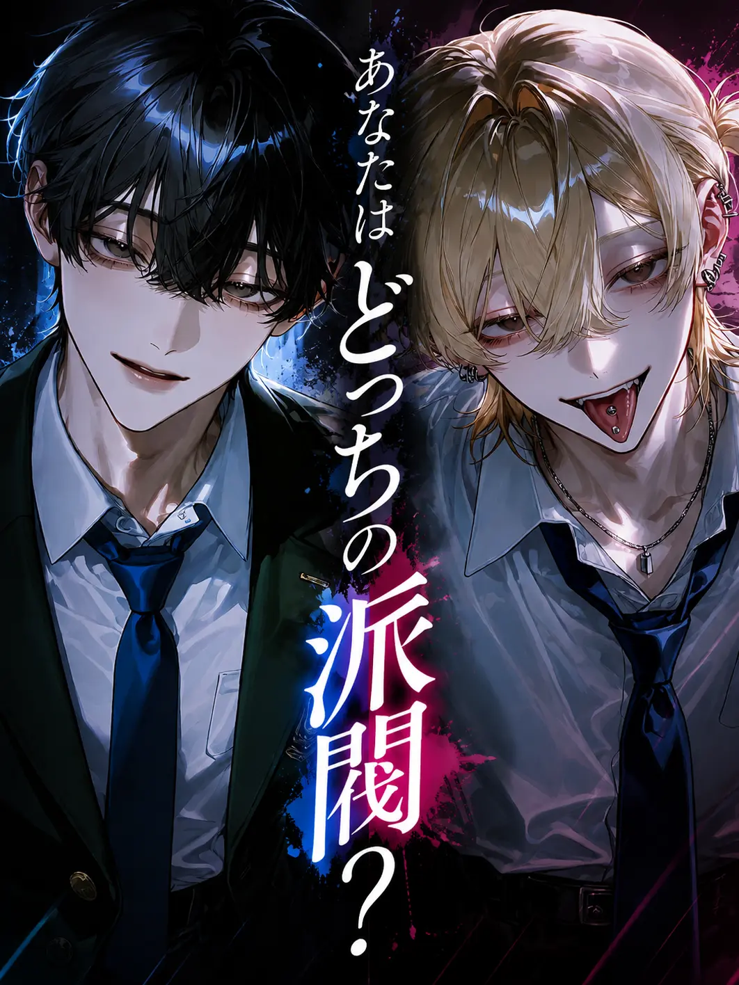 EvilCrest5136의 生徒会長派VS学園一の不良派