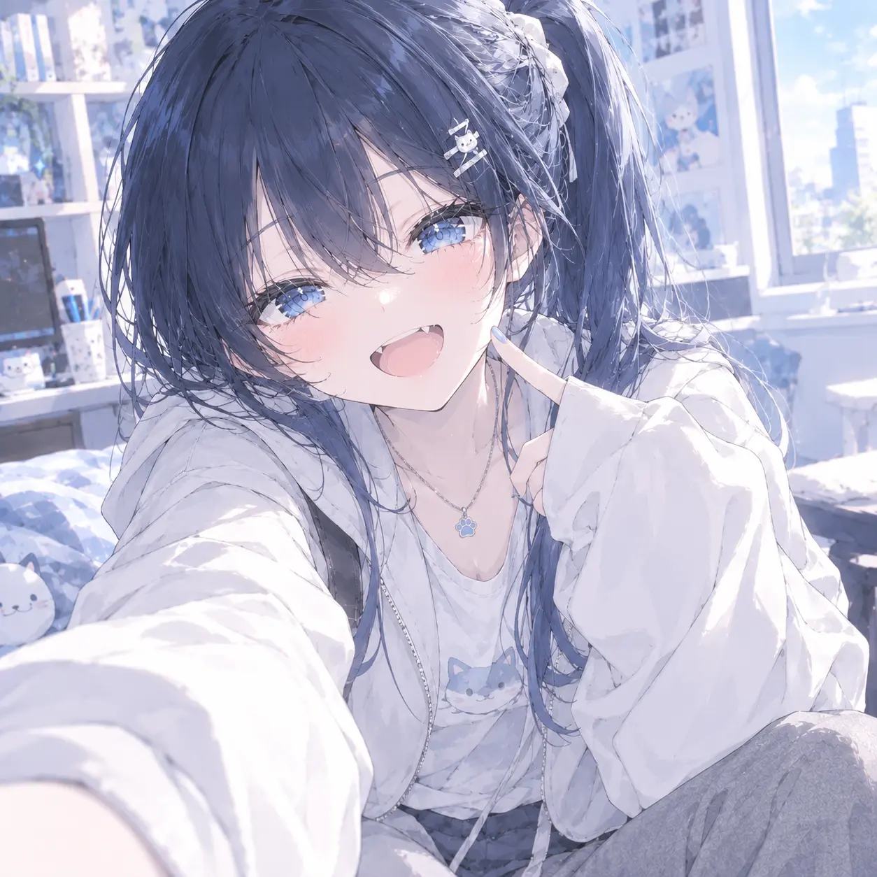 PromptBarn7772의 The Day I Ran Away, She Appeared.