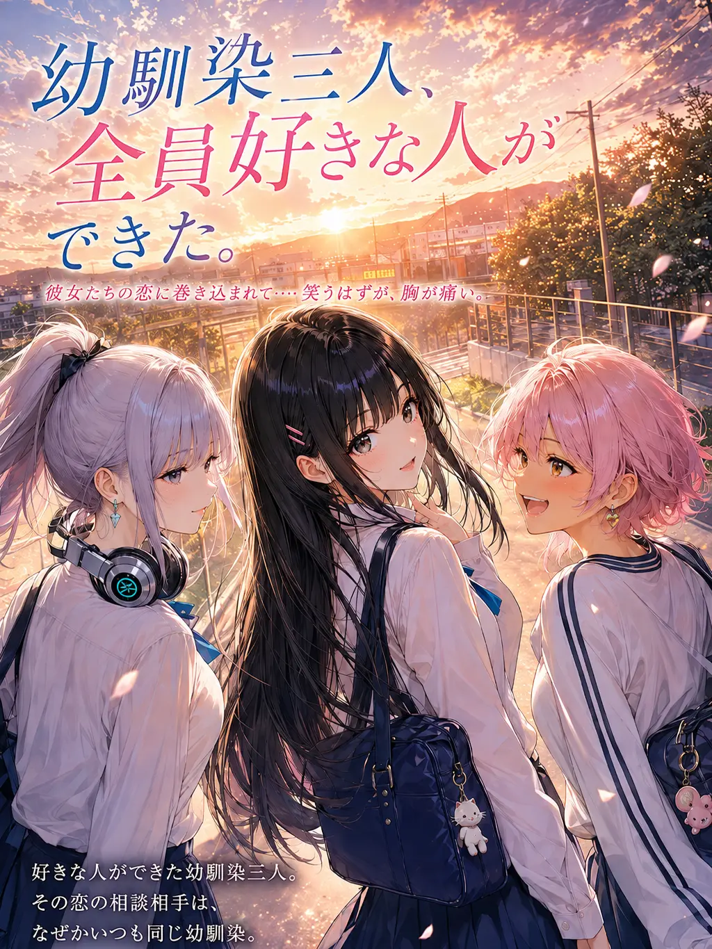 Shirahi의 幼馴染三人、全員好きな人ができた。