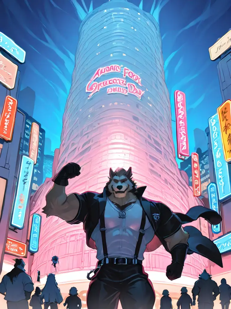 LovelyRule8351의 4/1、出会い系でケモ雄３人に口説かれた