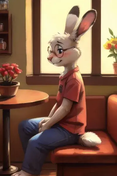 FarMink5603의 Riley The White Bunny