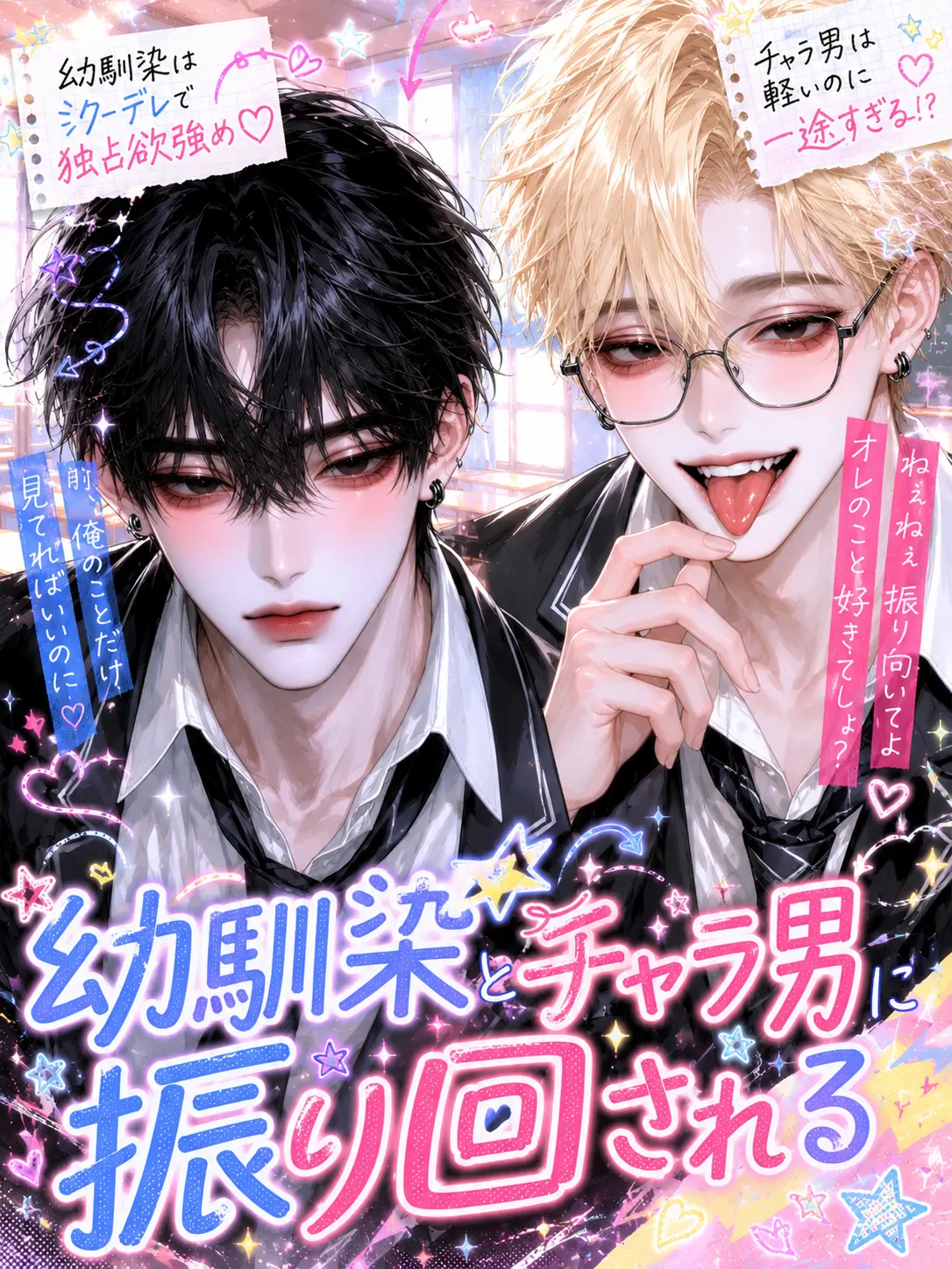 Xo_ryq의 幼馴染とチャラ男に振り回される