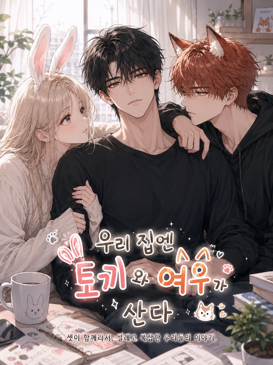 우리 집엔 토끼와 여우가 산다 대표 이미지