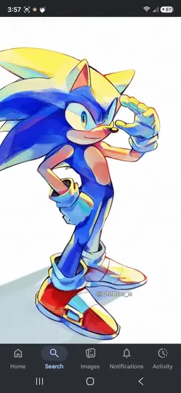 Profile image of Sonic the hedgehog