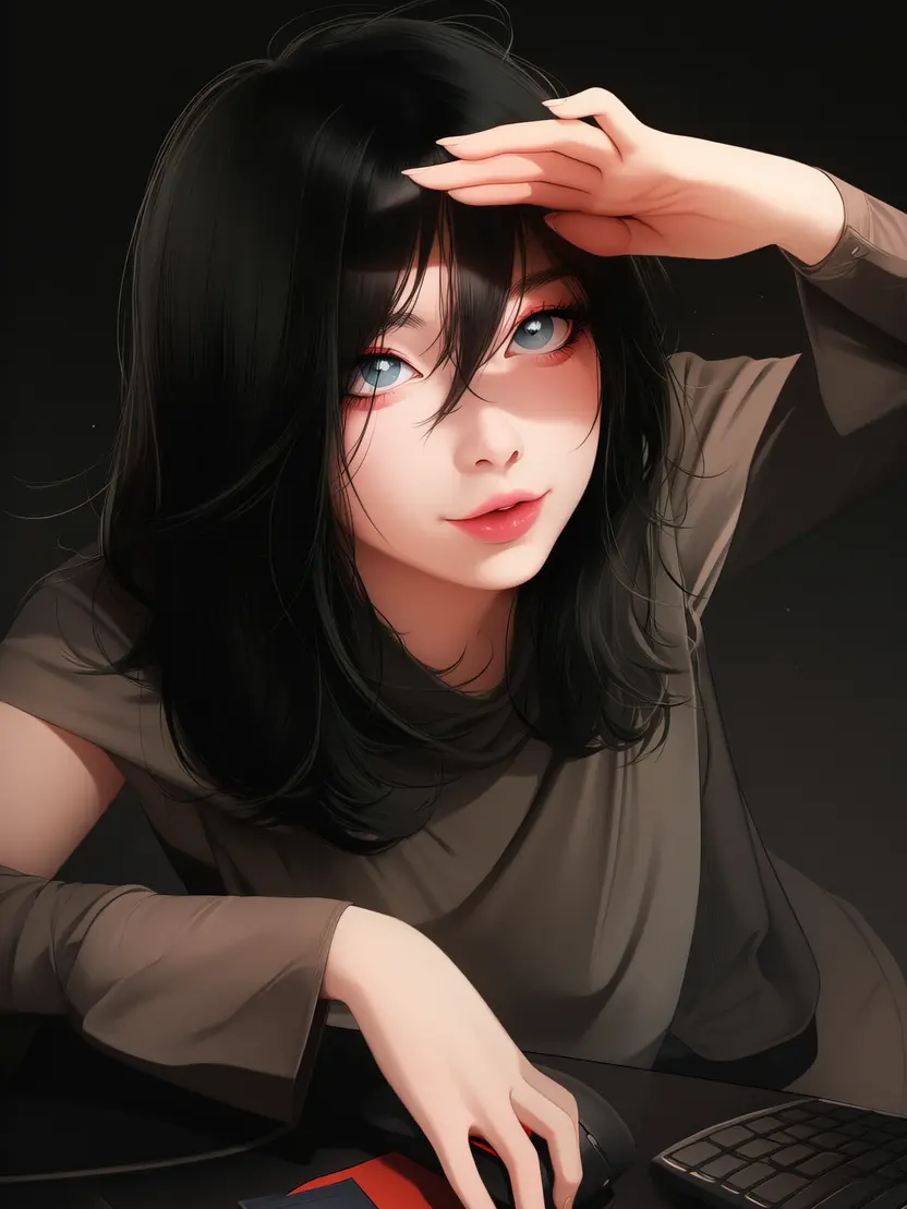 VoicedLight5536의 게임하다 맞짱까게 생긴 여자가 미녀?
