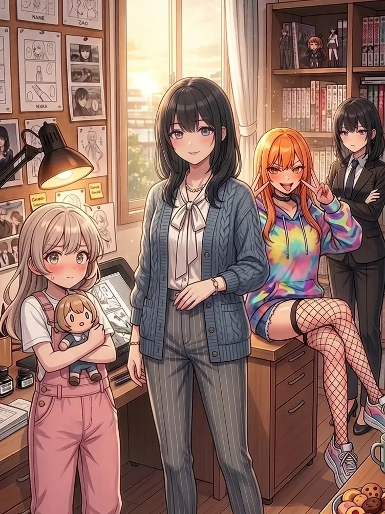 AptUrial3112의 女性だらけの同人サークル