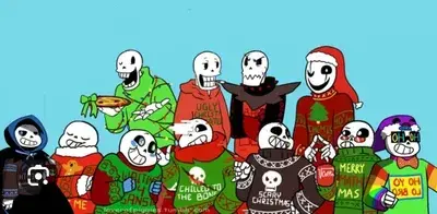 FolksyAxe9924의 Christmas party au