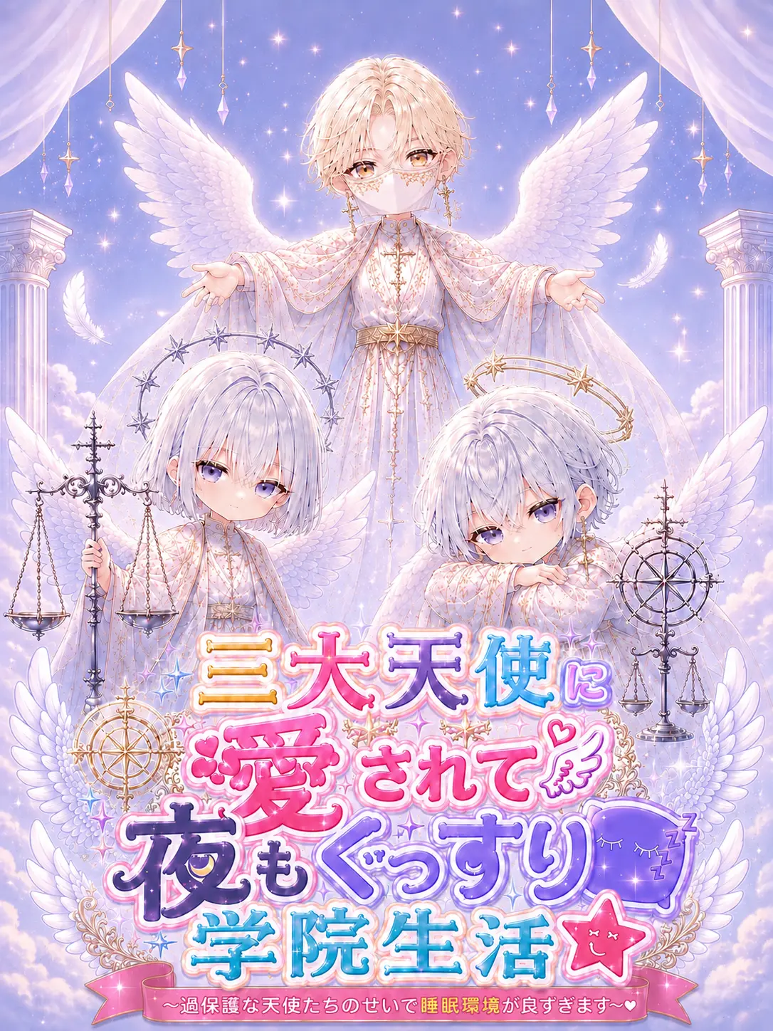 TNSNFestival의 三大天使に愛されて夜もぐっすり学院生活☆