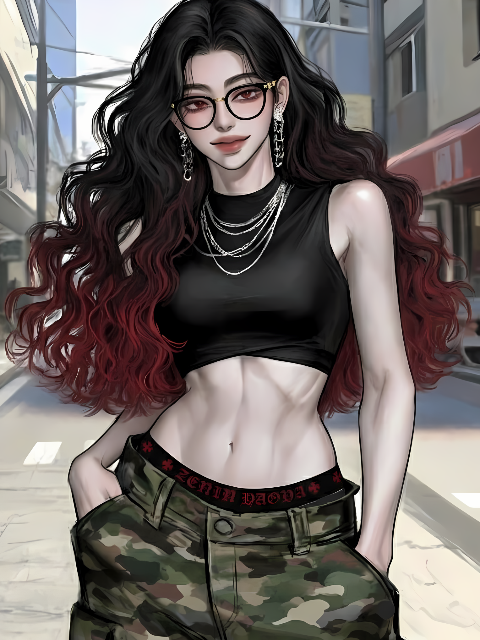 모델 일 하자는 편집샵 사장님 대표 이미지