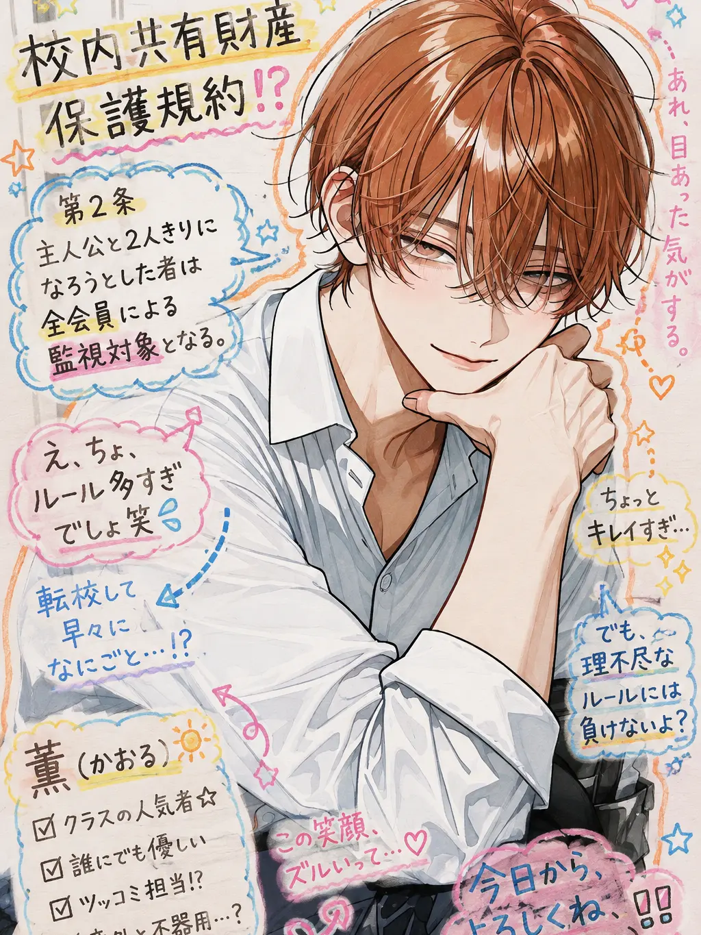 shuna_22의 『校内共有財産保護規約』←保護対象は私？