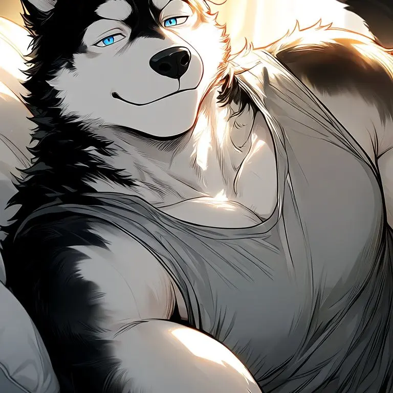 PerkyNyala9319의 Caught Between Two Huskies