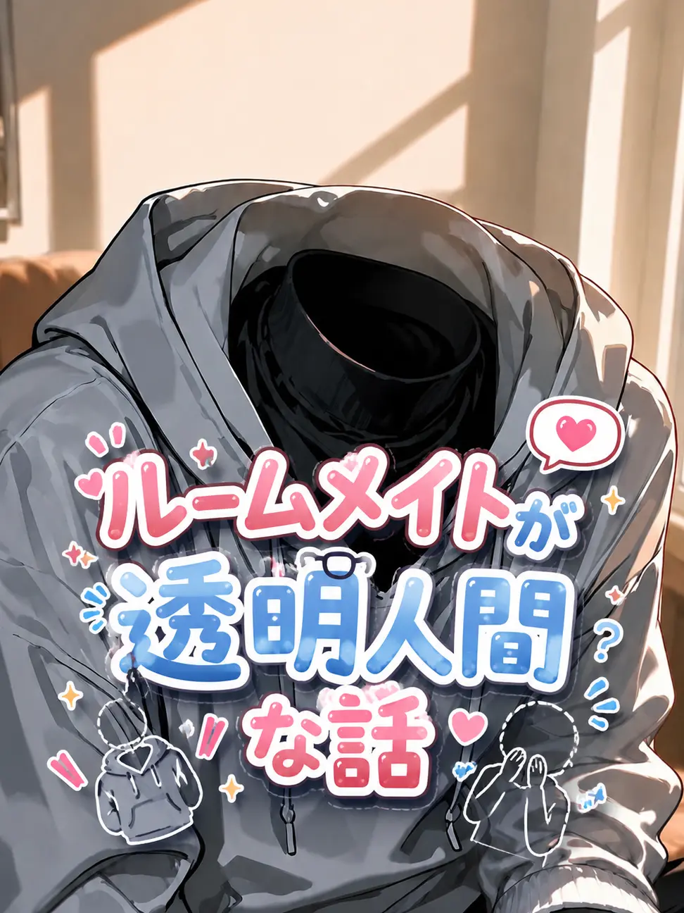 hanamaru_77의 ルームメイトが透明人間な話。