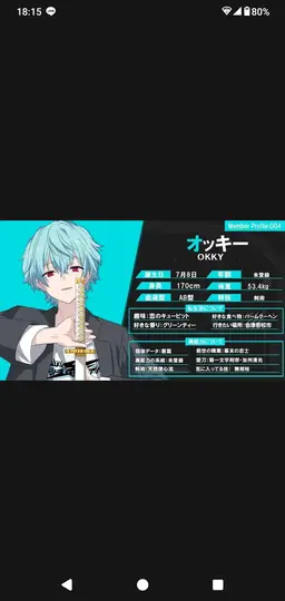 Profile image of オッキー