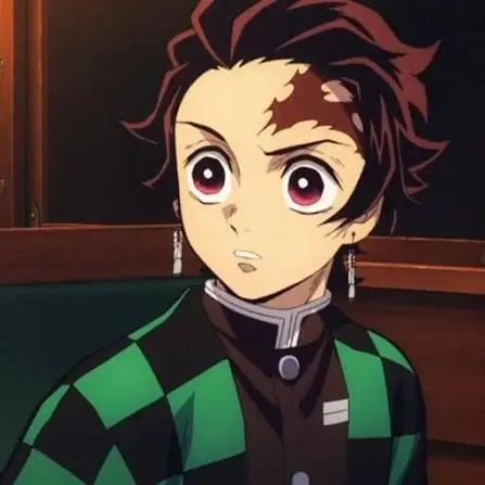 PlainCoral2120의 루이의 인형한테 당하고 있는 탄지로