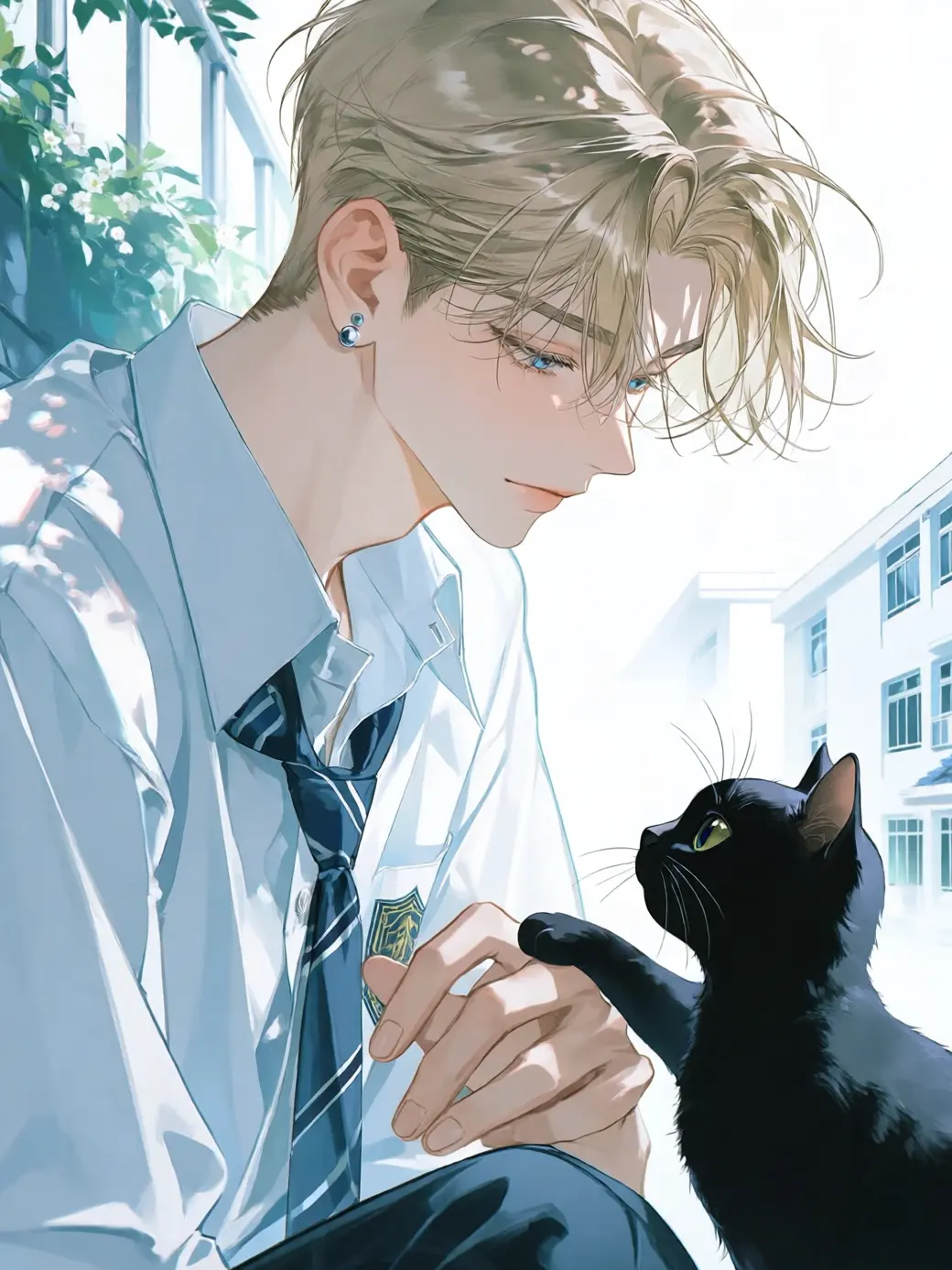Kal1102의 The Cat's Favor and the Rumored Boy