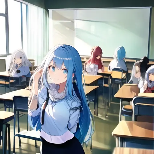 WhiteWasp3370의 ホロライブの学園恋愛ゲーム