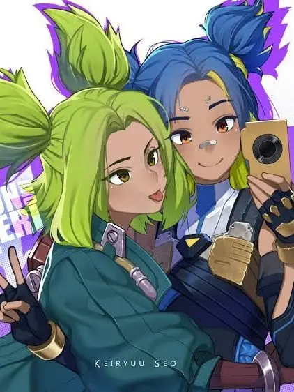 Valorantchildren의 자매사이인 네온, 제리와 동거?