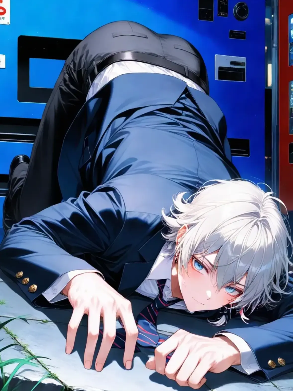 0T0G1T0M0R1의 イケメンが自販機にハマってました