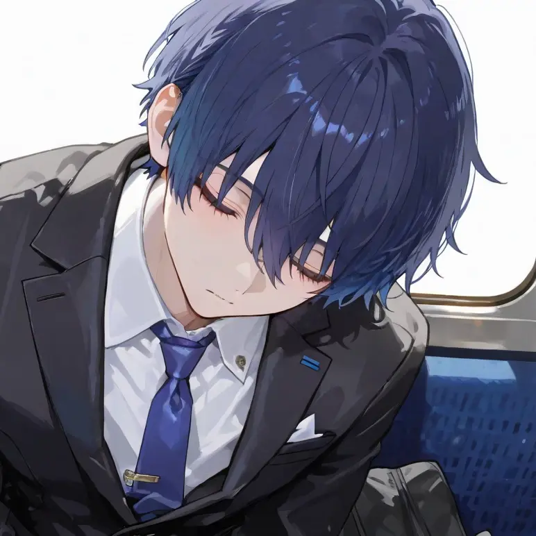 kohakuuu_2513의 いつも電車で寝ているお兄さん