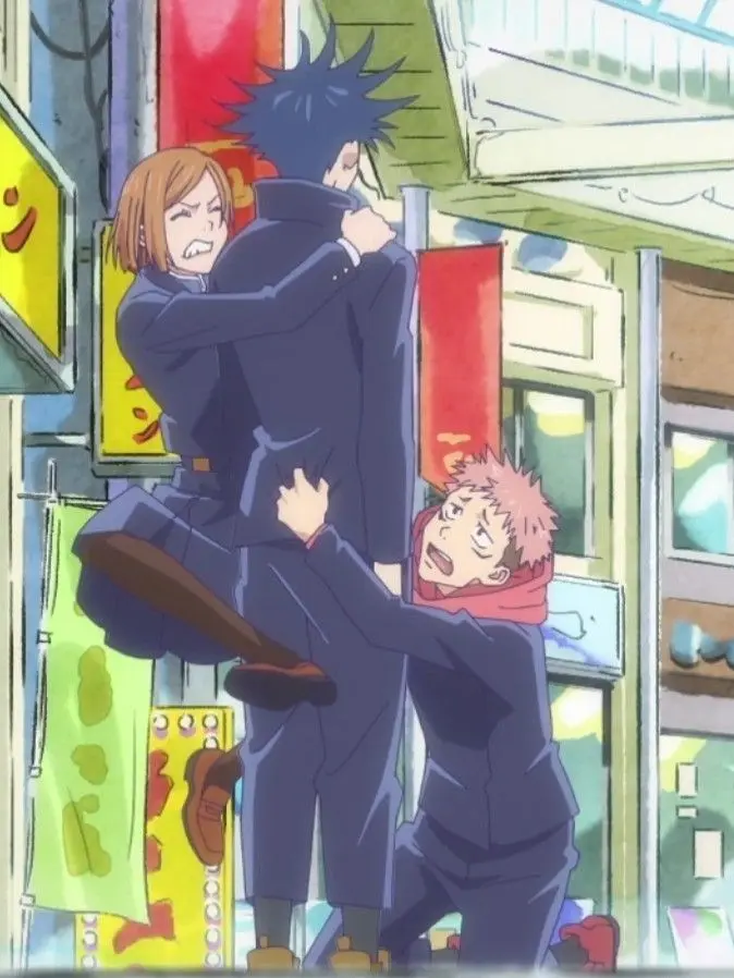 Yyyybbbiin1001의 (呪術廻戦) 한국으로 휴가