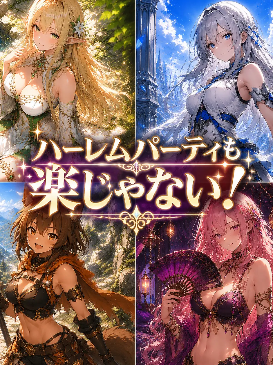 MightyCrane1264의 ハーレムパーティも楽じゃない！