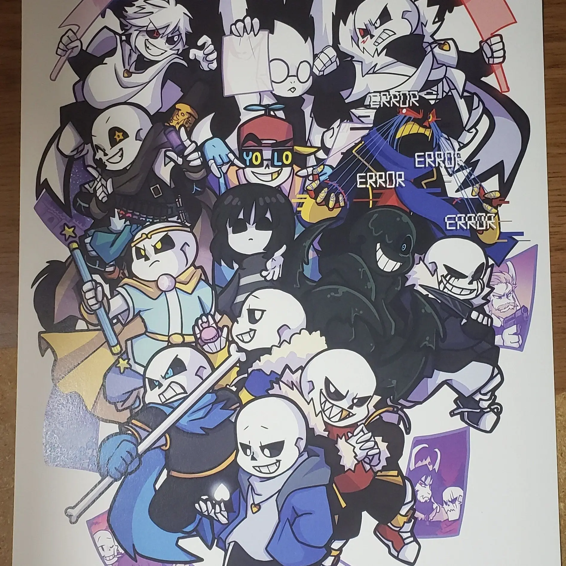 Darkhumorperson의 You suddenly went into the underverse. How?