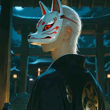 Profile image of 狐面の男