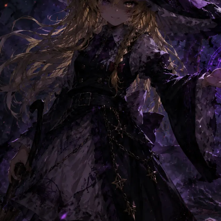 TimelyKing3502의 魔理沙、魔女化if