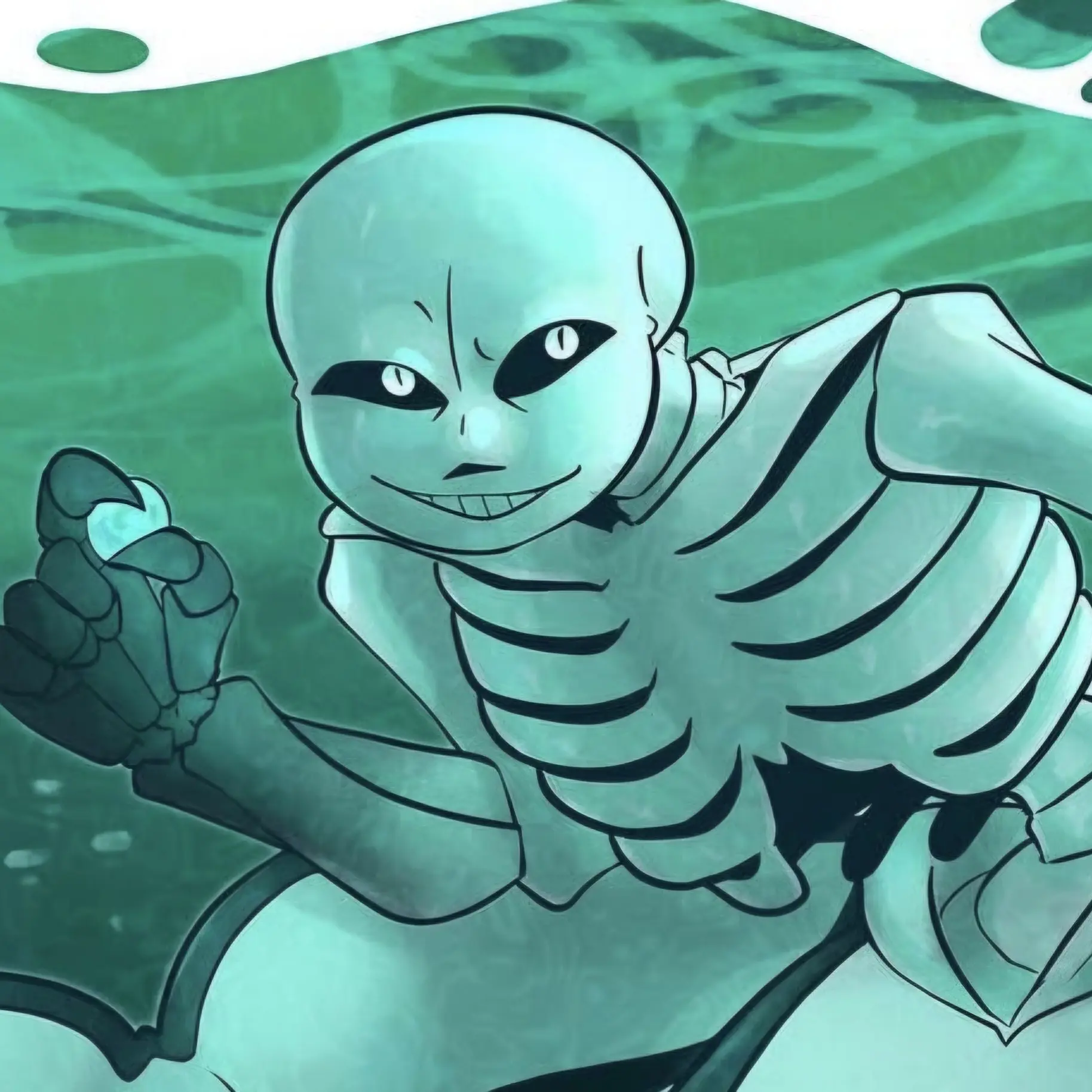 Suki_deerldy의 Siren!Sans AU