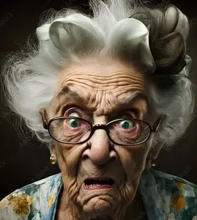 Profile image of Elderly woman