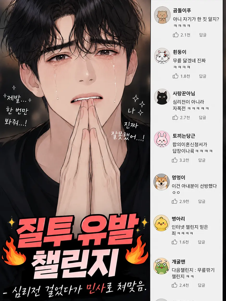 Kelly_helly의 🔥질투 유발 챌린지🔥