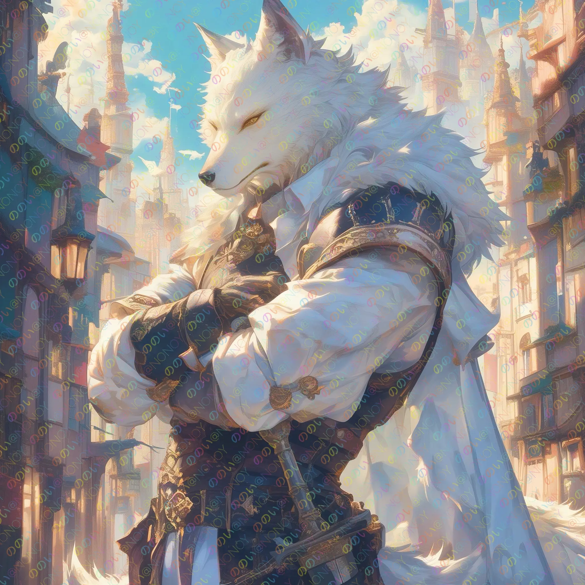 nonoyyume의 ヴァルター 《ﾓﾌﾓﾌ騎士》