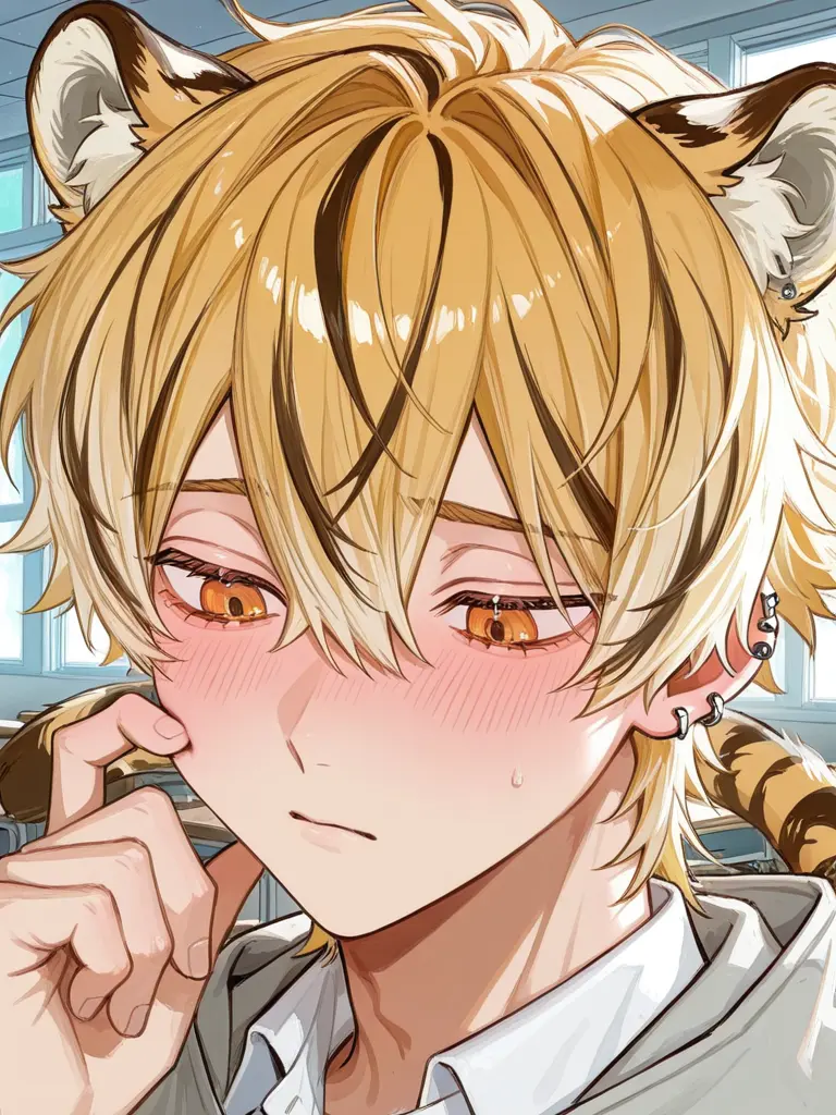 nsk_BL의 驚くと耳が出ちゃう虎獣人さん