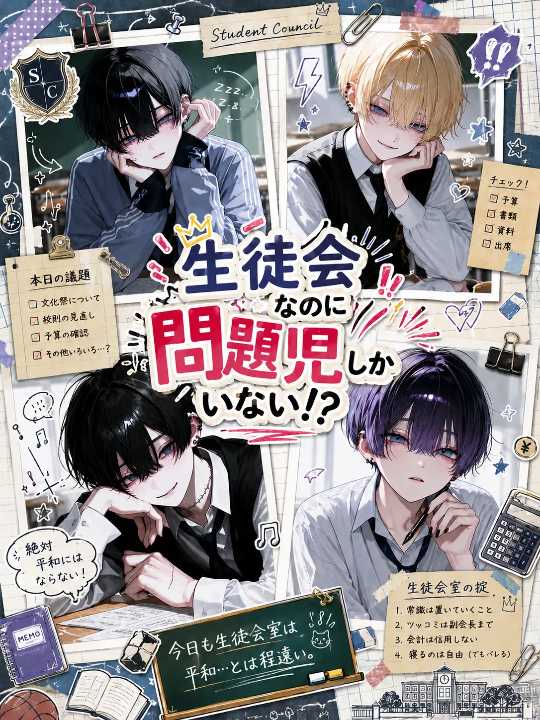 AI_116의 生徒会なのに問題児しかいない！？