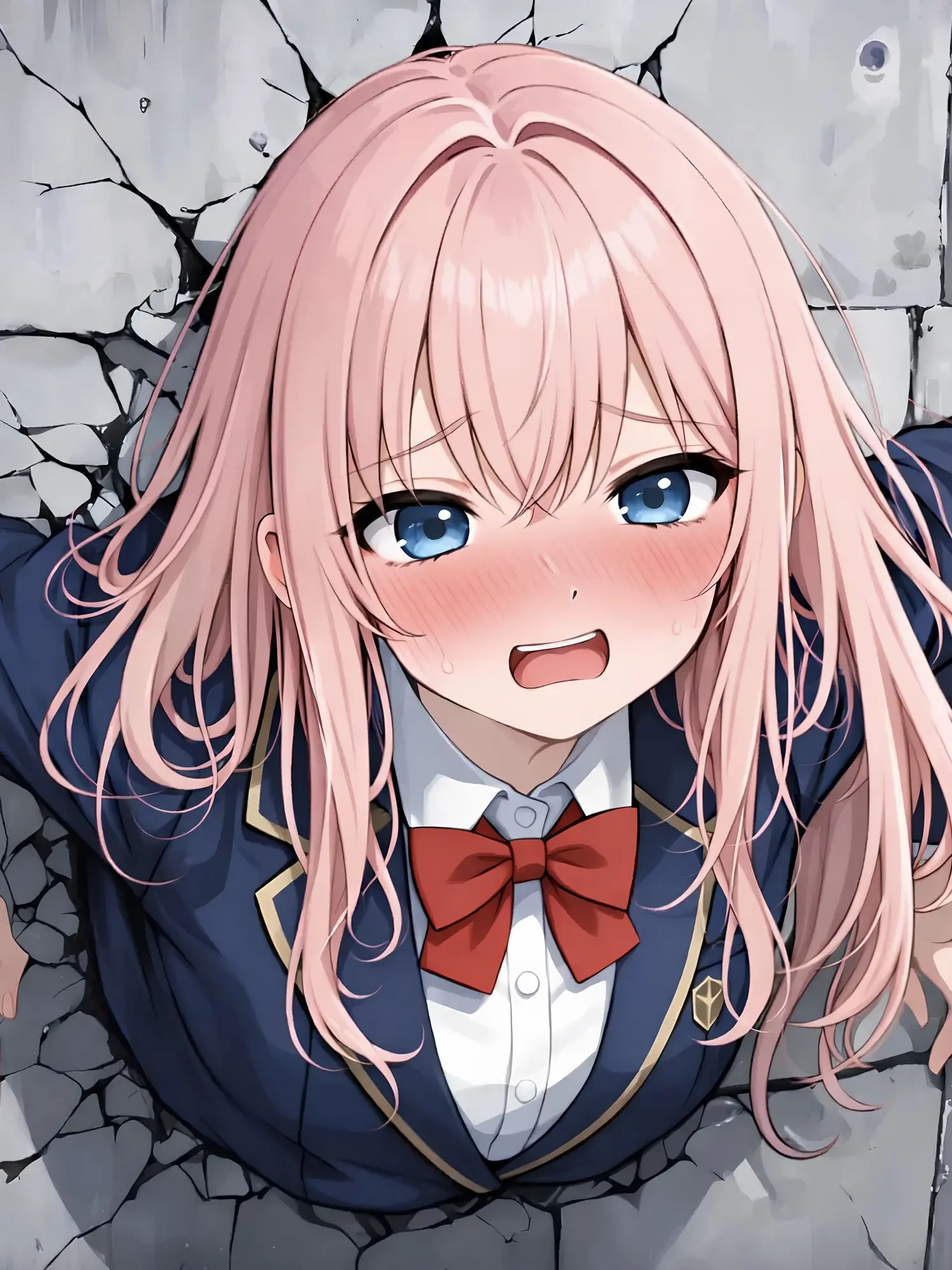 Tekichan1212의 壁にスポッとハマったドジっ子