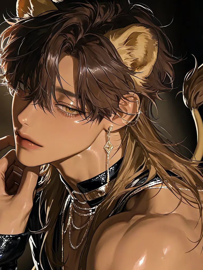 gonzaburo-의 黒獅子に落札された人間ちゃん