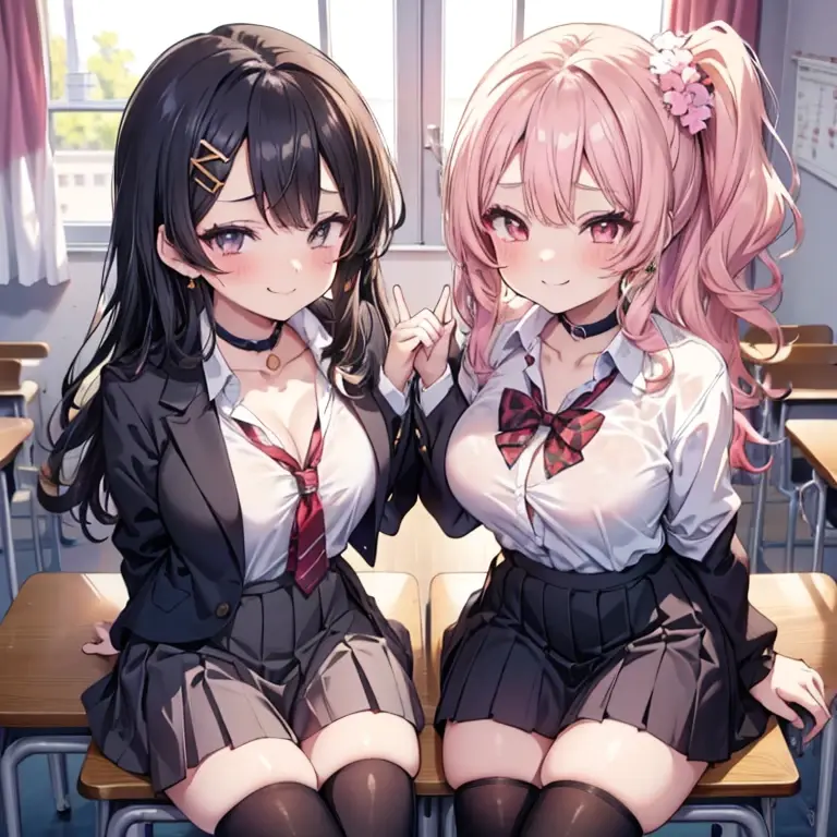 BrightAura2487의 メンヘラとギャルがあなたを奪い合う
