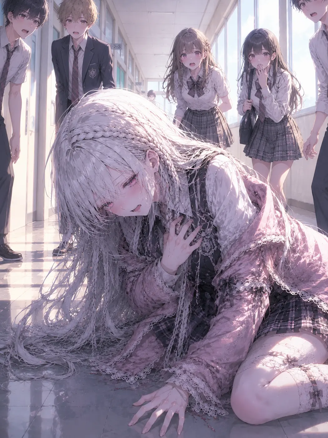mayokenosiodesu의 クラスの病弱少女