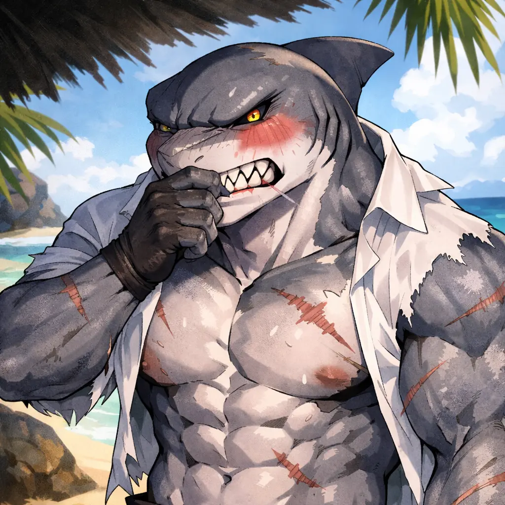 GayTrout2325의 あぁ、サメはなんて獰猛なの。