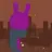 Purple.