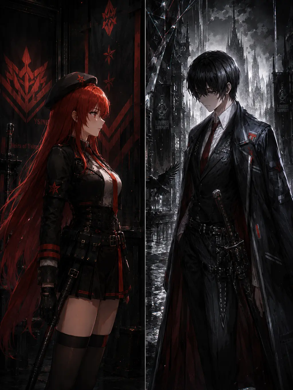 Nashatra_Bealdhild의 니케 x 림버스 컴퍼니 (남)