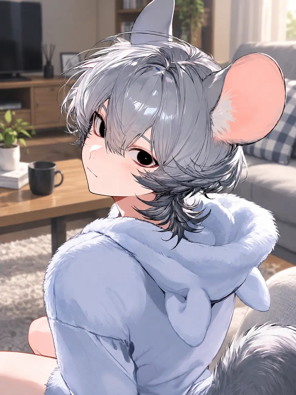 doradora0808의 Chinchilla Boy Always Wants Cuddles!!