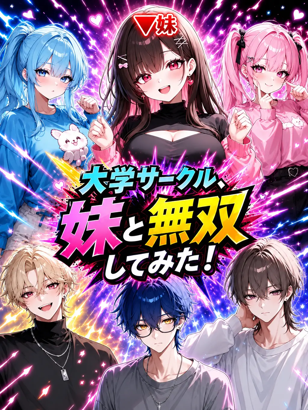 SilentMucus7207의 大学サークル、妹と無双してみた！