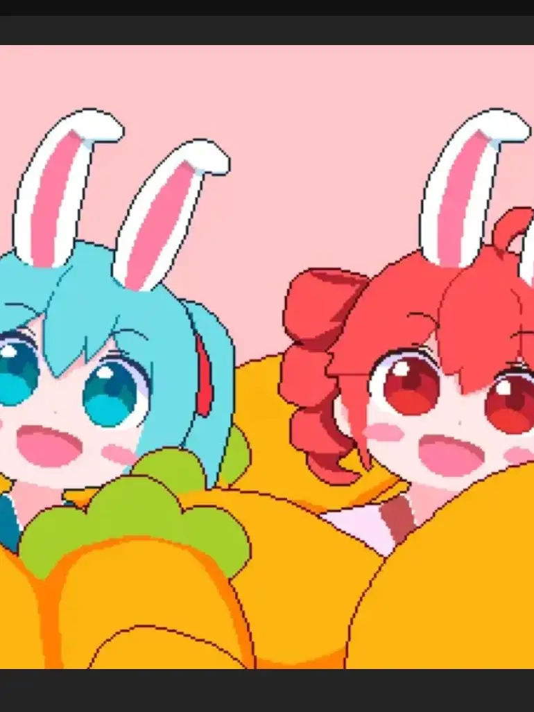 Mikuteto-1230의 토끼수인 미쿠,테토